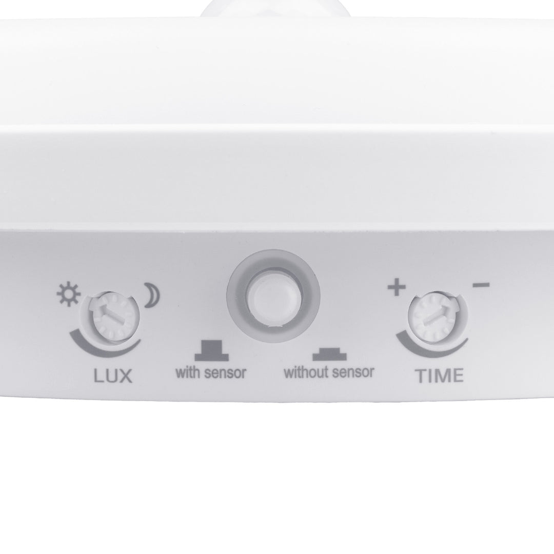 LED svítidlo s pohybovým senzorem Maclean, senzor PIR, bílá barva, 10 W, IP65, 1000 lm, neutrální barva světla, MCE525 W, 2 ks