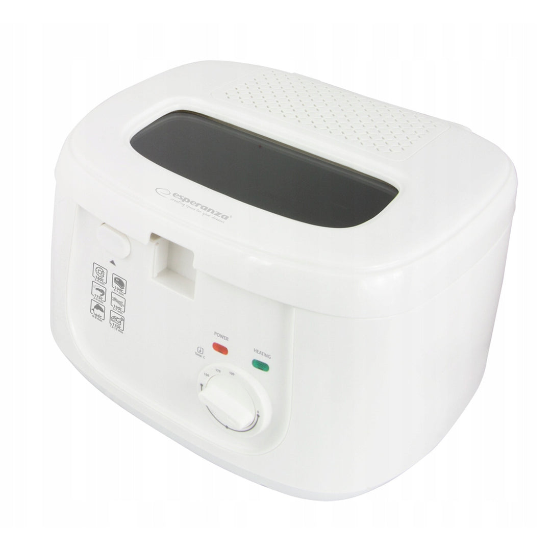 Fritéza Esperanza SPRING ROLL, 2,5 l, 1800 W, regulace teploty, Esperanza