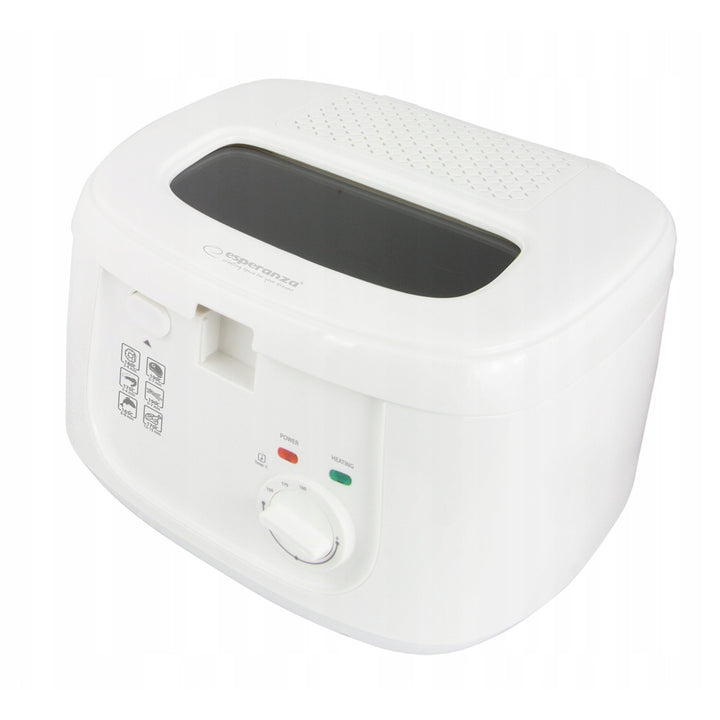 Fritéza Esperanza SPRING ROLL, 2,5 l, 1800 W, regulace teploty, Esperanza