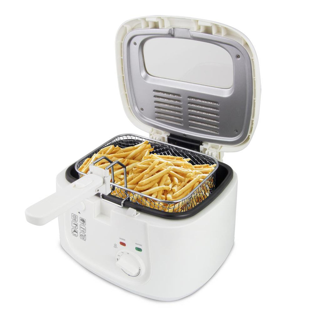 Fritéza Esperanza SPRING ROLL, 2,5 l, 1800 W, regulace teploty, Esperanza