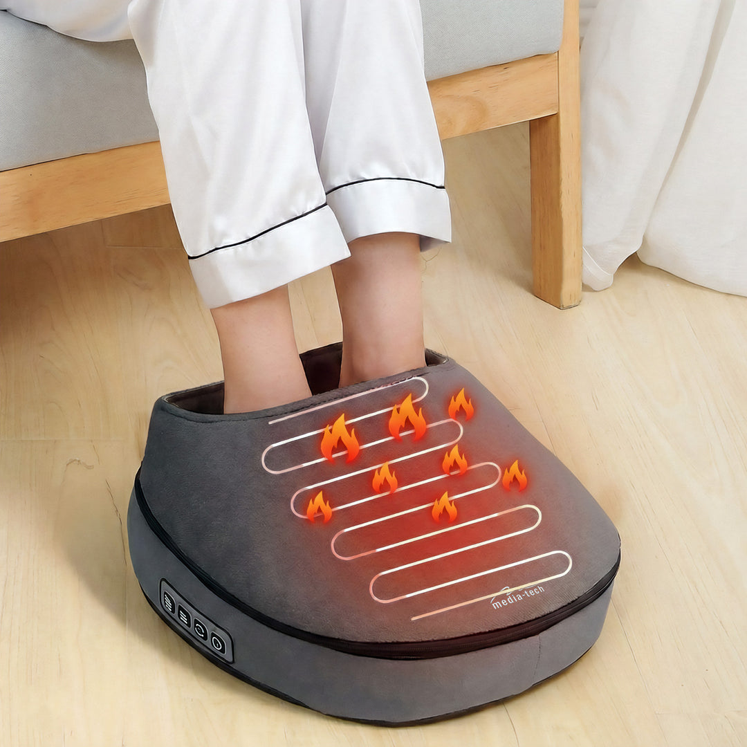Masážní přístroj na nohy s funkcí vyhřívání Warming Feet Massager MT6541