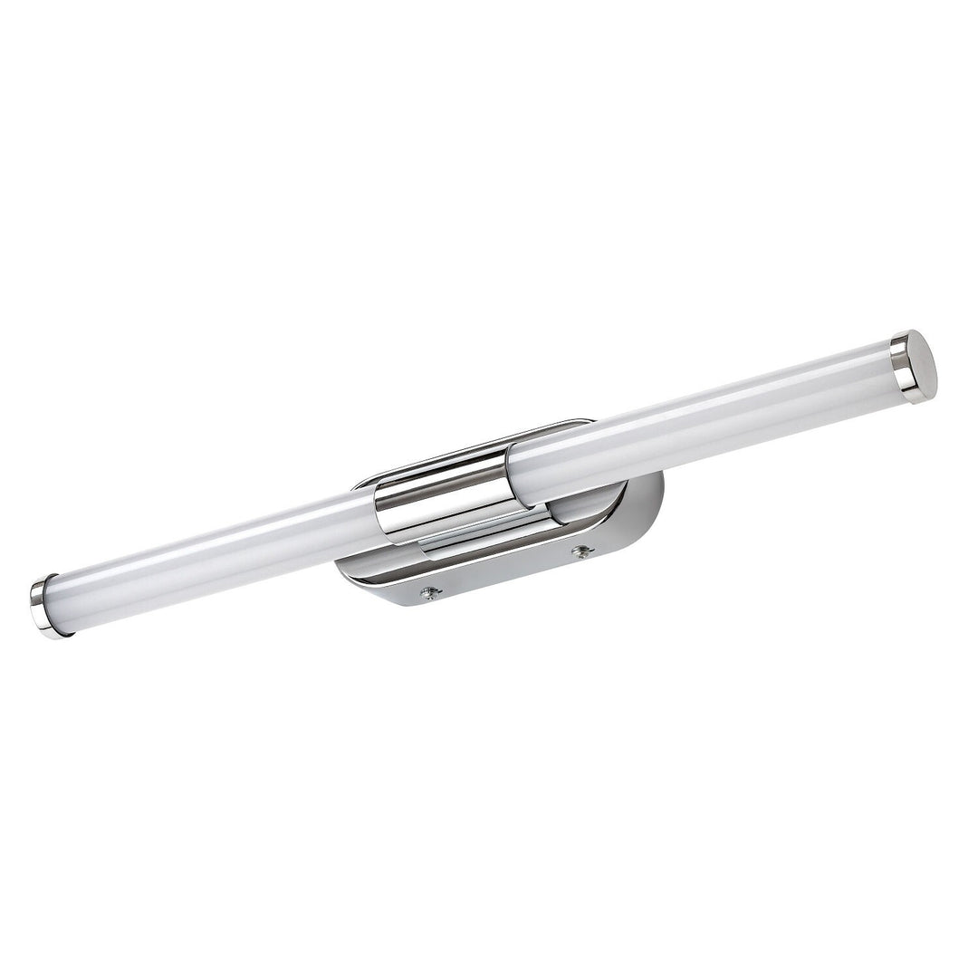 Interiérová nástěnná lampa Tenebra, LED 6 W, 730 lm, 4000 K, délka 40 cm, IP44, chrom, 75094