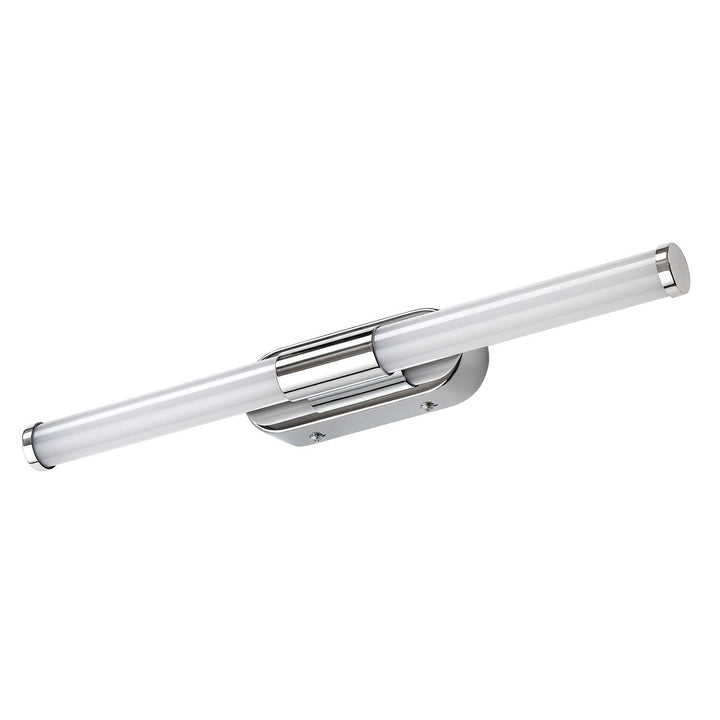 Interiérová nástěnná lampa Tenebra, LED 6 W, 730 lm, 4000 K, délka 40 cm, IP44, chrom, 75094