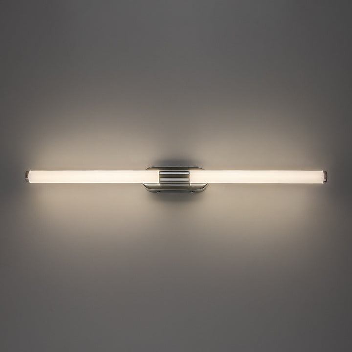 Interiérová nástěnná lampa Tenebra, LED 8 W, 1000 lm, 4000 K, délka 60 cm, IP44, chrom, 75095