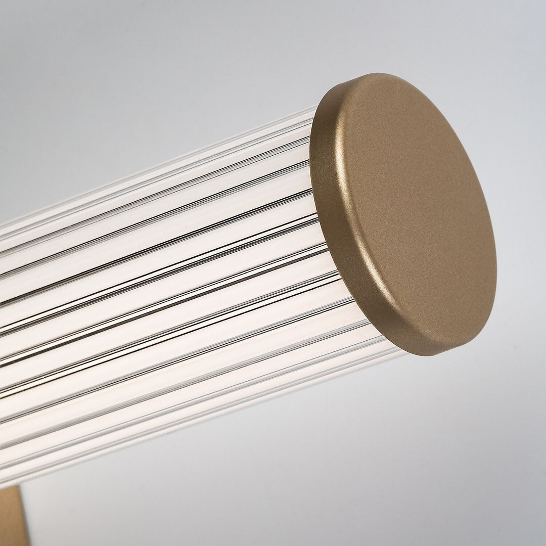 Koupelnové nástěnné svítidlo, Calyn, LED 8 W, 4000 K, 620 lm, délka 40 cm, zlaté, IP44, 75104