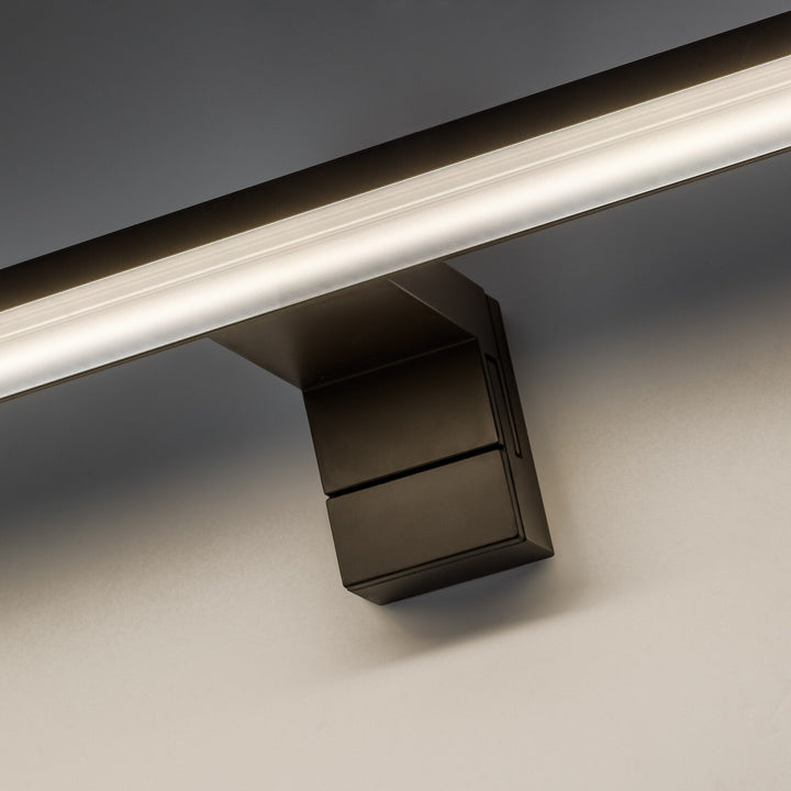 Koupelnová nástěnná lampa, Seyra, LED 12 W, 4000 K, 910 lm, délka 60 cm, černá, IP44, 75113