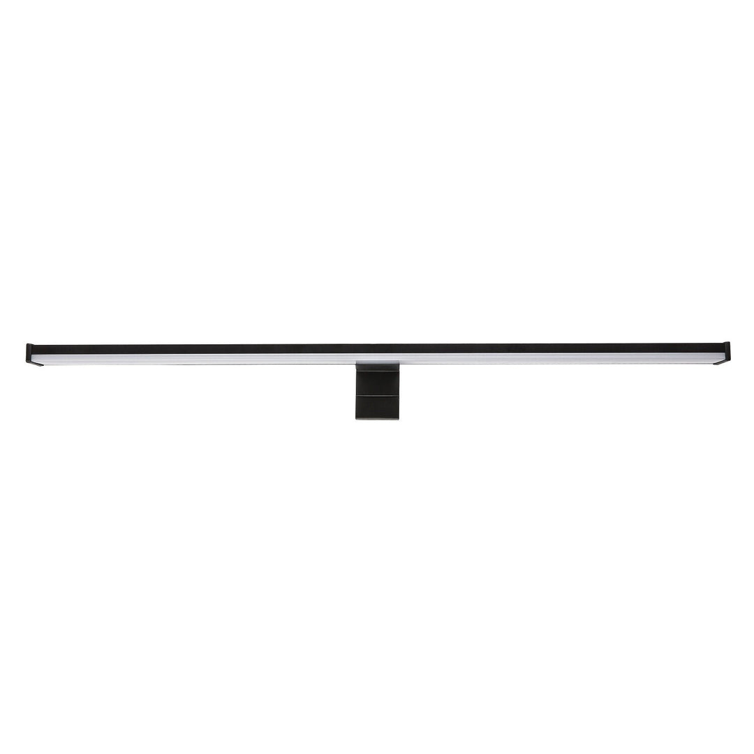 Koupelnová nástěnná lampa, Seyra, LED 12 W, 4000 K, 910 lm, délka 60 cm, černá, IP44, 75113