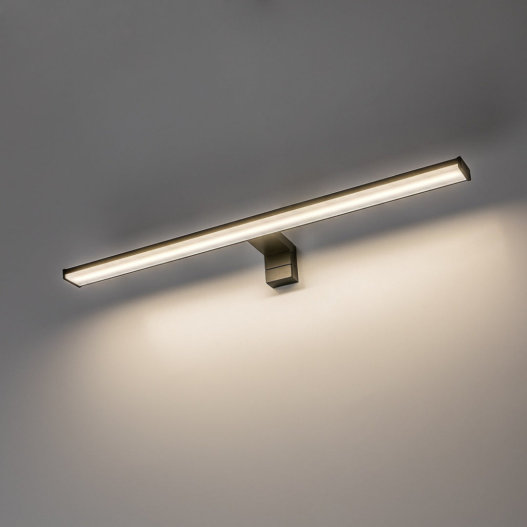 Koupelnová nástěnná lampa, Seyra, LED 12 W, 4000 K, 910 lm, délka 60 cm, černá, IP44, 75113