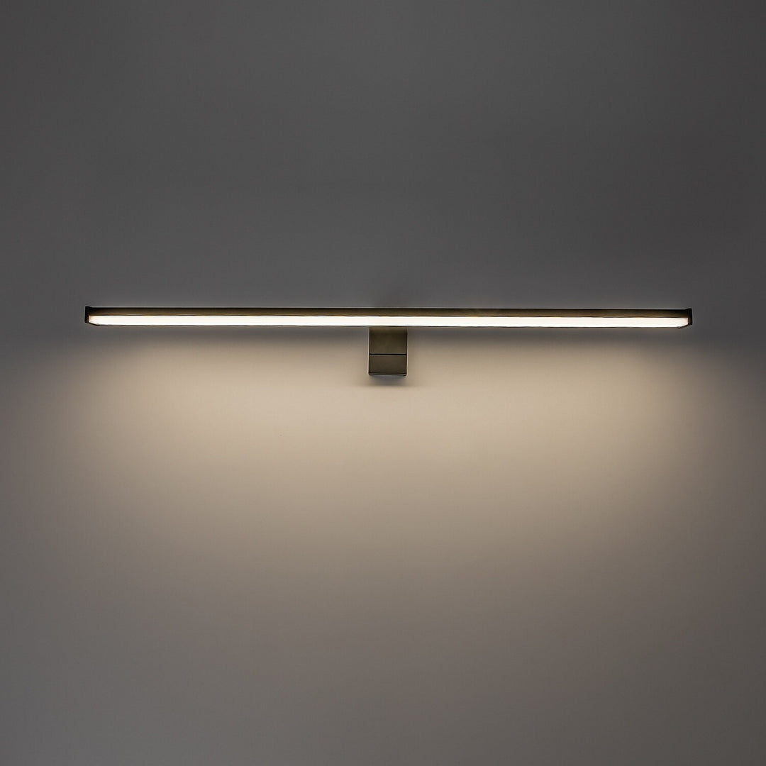 Koupelnová nástěnná lampa, Seyra, LED 12 W, 4000 K, 910 lm, délka 60 cm, černá, IP44, 75113
