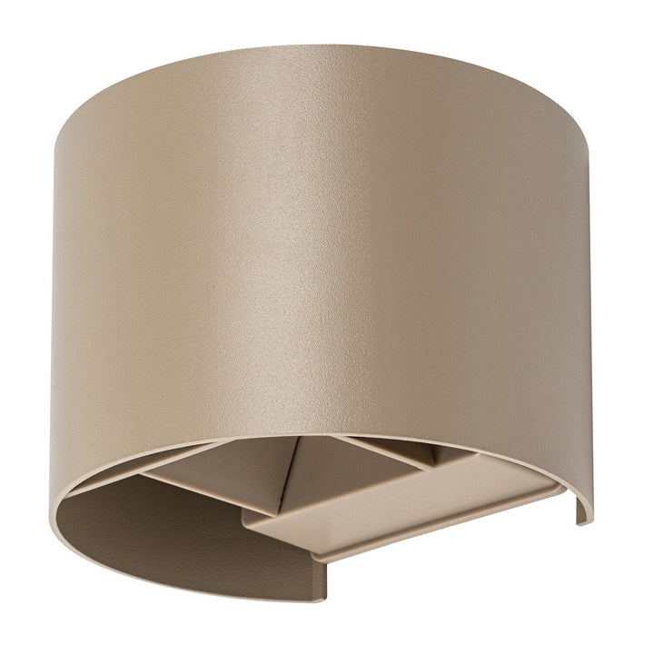 Venkovní nástěnné svítidlo, Virna, LED 5 W, 420 lm, barevná teplota 2700, 4000, 6500 K, IP54, šedá-béžová, 77217