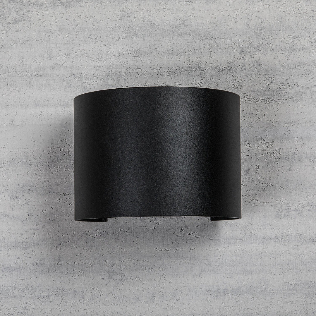 Venkovní nástěnné svítidlo, Virna, LED 5 W, 420 lm, barevná teplota 2700, 4000, 6500 K, IP54, černé, 77218