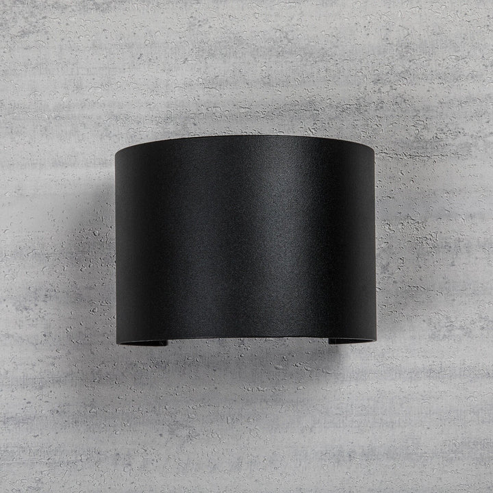 Venkovní nástěnné svítidlo, Virna, LED 5 W, 420 lm, barevná teplota 2700, 4000, 6500 K, IP54, černé, 77218