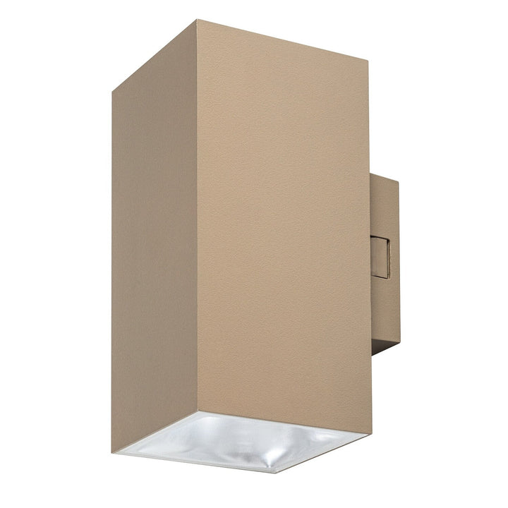 Venkovní nástěnné svítidlo, Urfa, LED 18 W, 1800 lm, barevná teplota 2700, 4000, 6500 K, výška 16 cm, IP65, šedá-béžová, 77215