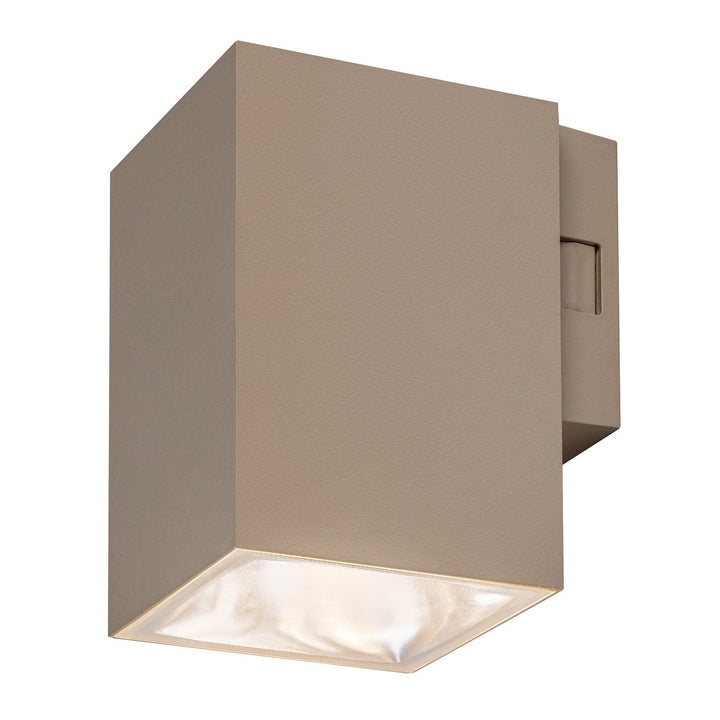 Venkovní nástěnné svítidlo, Urfa, LED 9 W, 900 lm, barevná teplota 2700, 4000, 6500 K, výška 11,5 cm, IP65, šedá-béžová, 77216