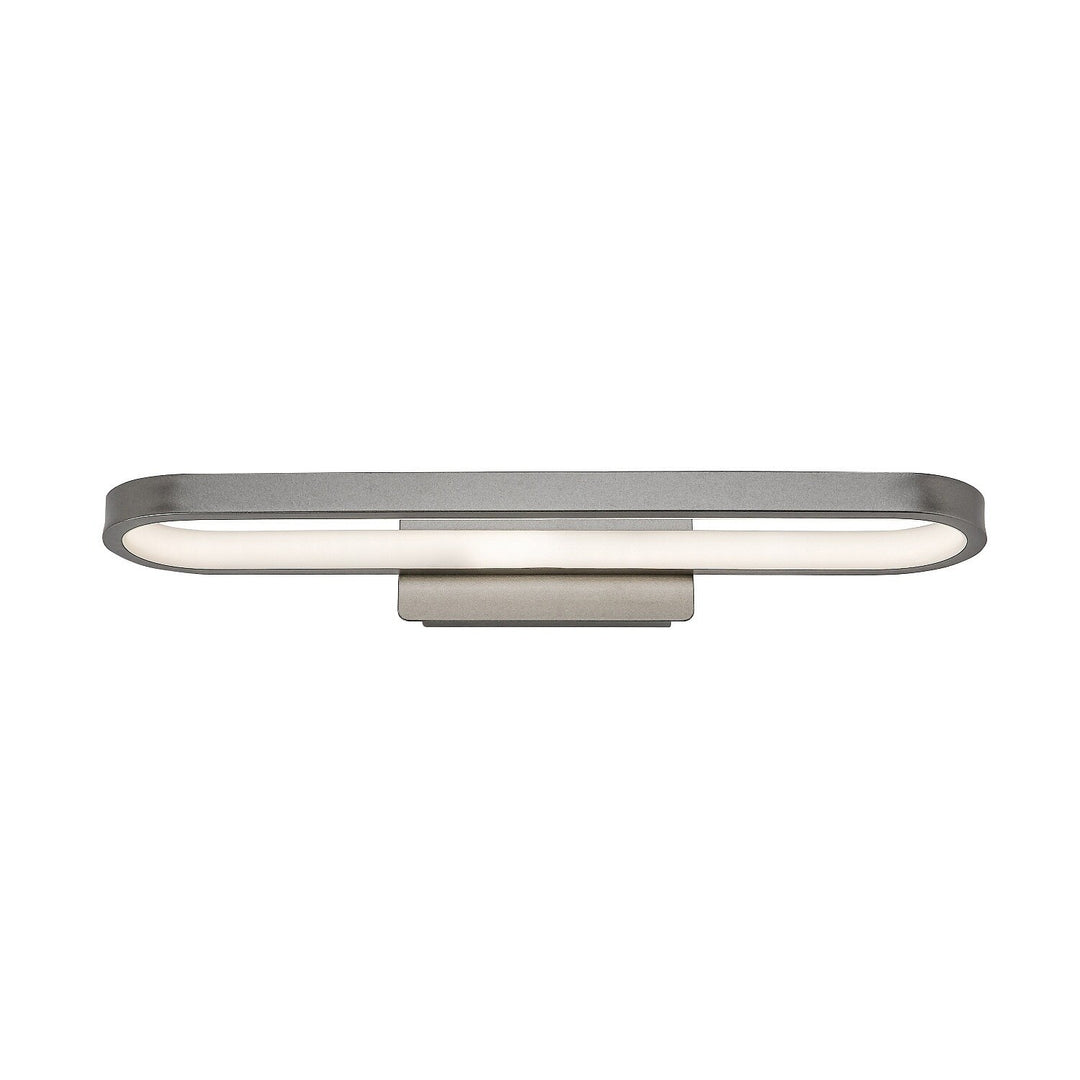 Koupelnové nástěnné svítidlo, Odran, LED 15 W, 1200 lm, 4000 K, délka 40 cm, barva gunmetal, IP44, 75114