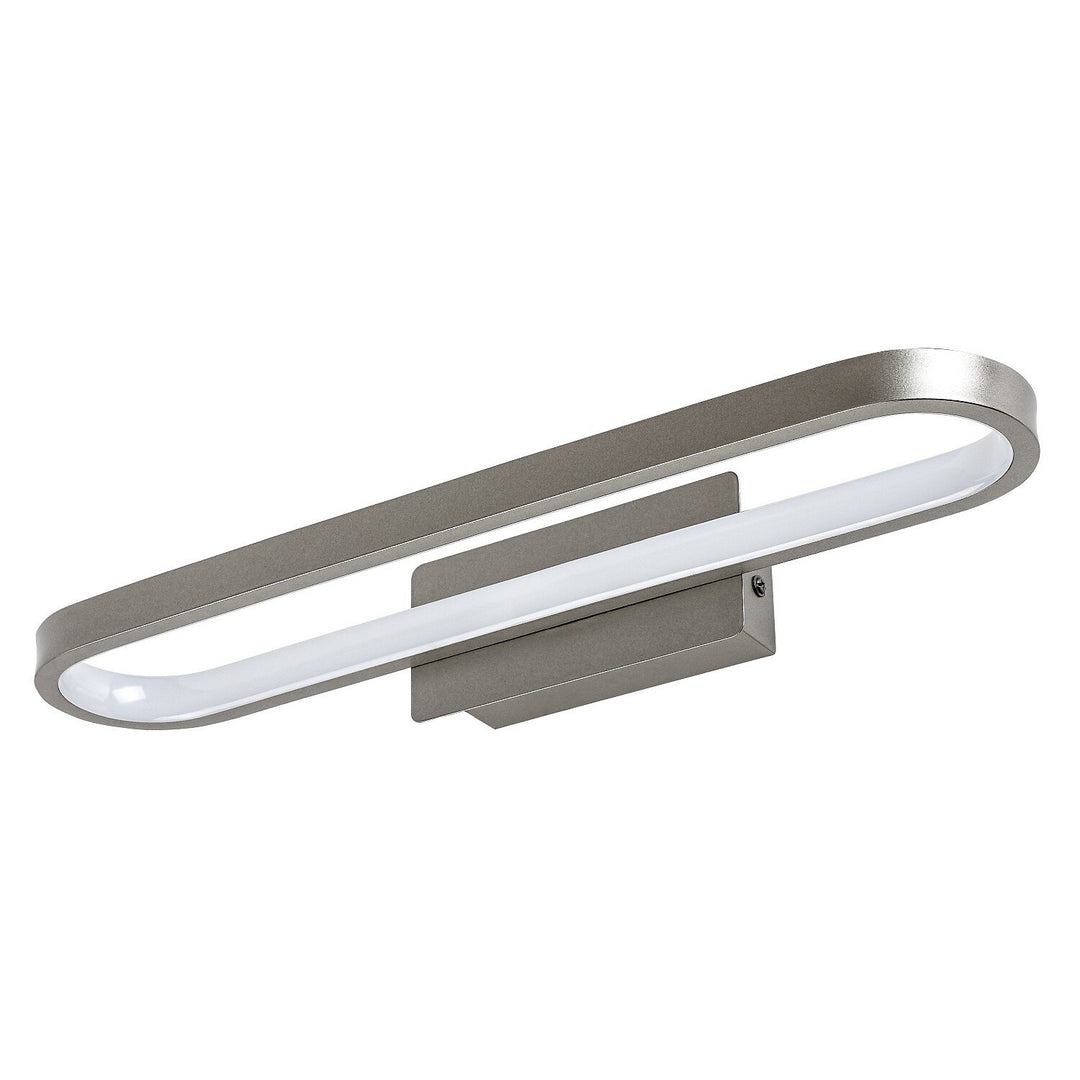 Koupelnové nástěnné svítidlo, Odran, LED 15 W, 1200 lm, 4000 K, délka 40 cm, barva gunmetal, IP44, 75114