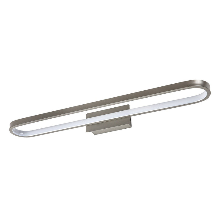 Koupelnová nástěnná lampa, Odran, LED 18 W, 1350 lm, 4000 K, délka 60 cm, barva gunmetal, IP44, 75115