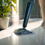 Parní mop Vileda Steam Plus Pro, ničí 99,9 % bakterií, rychle se zahřívá, vhodný pro všechny typy podlah, 180839