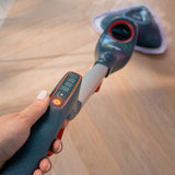 Parní mop Vileda Steam Plus Pro, ničí 99,9 % bakterií, rychle se zahřívá, vhodný pro všechny typy podlah, 180839