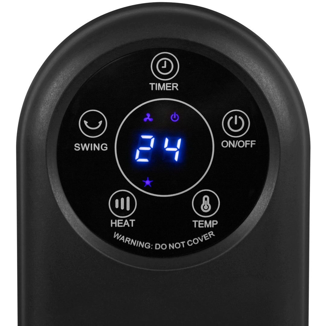 Ohřívač Blow, výkon 2000 W, 3 stupně výkonu, regulace teploty, časovač, dálkové ovládání, 44-905#