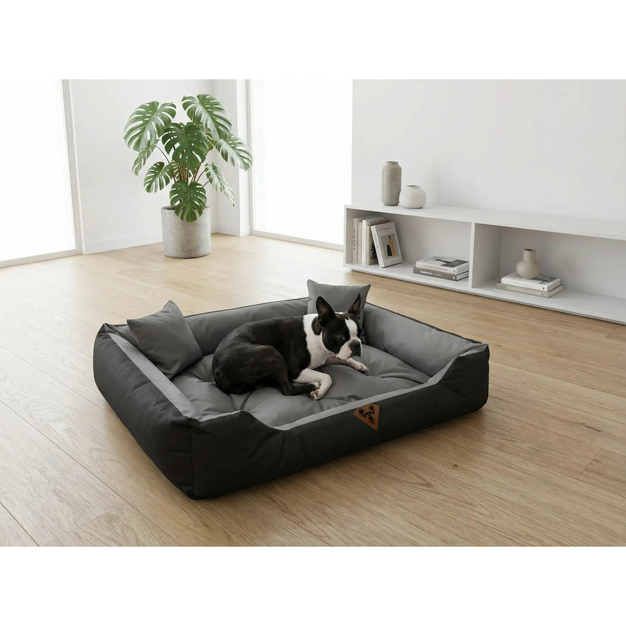 Psí pelíšek 75x65, Basic, šedý, voděodolný, Dogs4life