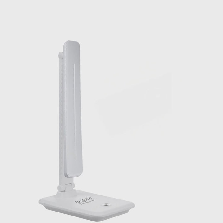 Stmívatelná stolní lampa LED 9W s indukční nabíječkou Qi