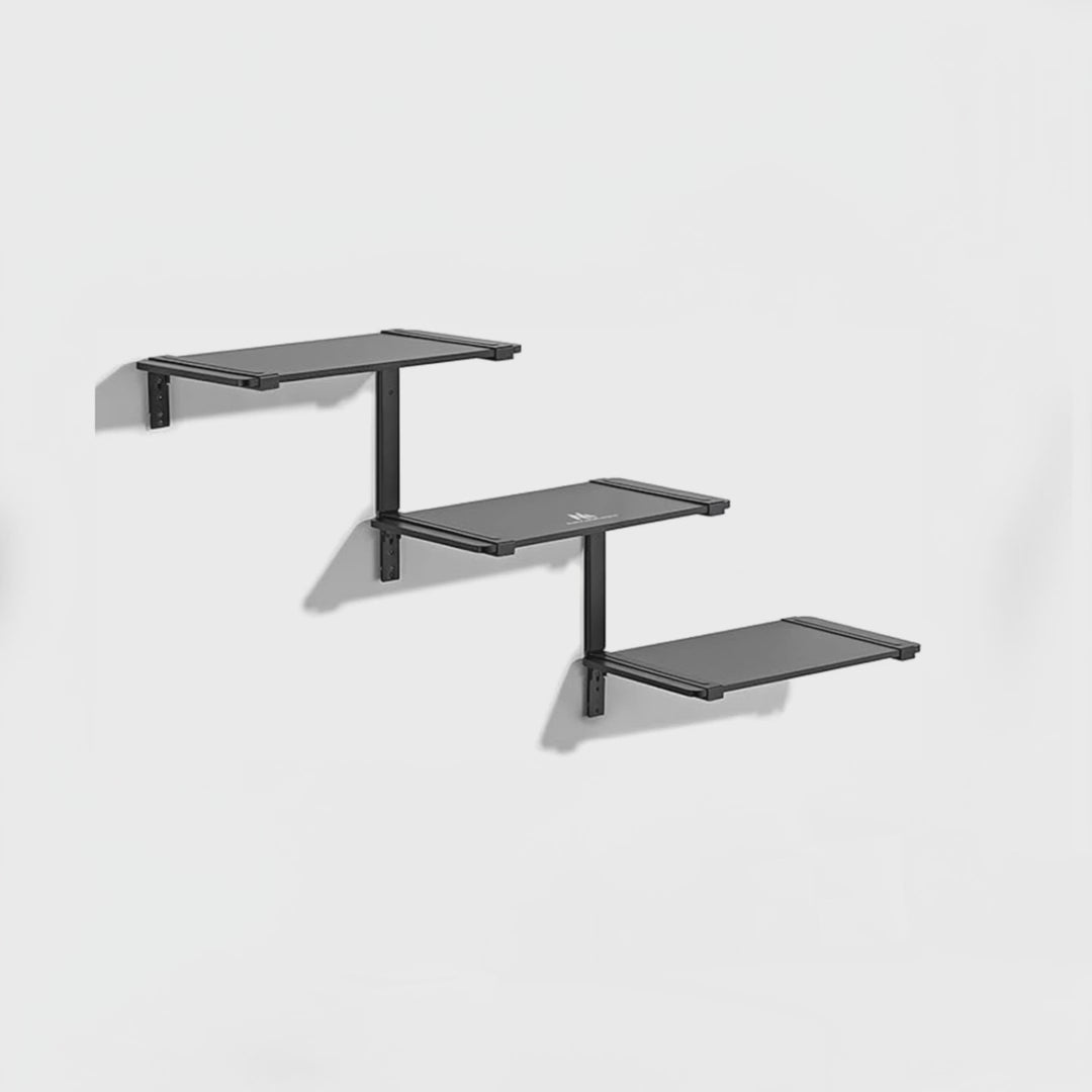 Třípatrové modulární police Maclean, max. 30 kg, MC-974