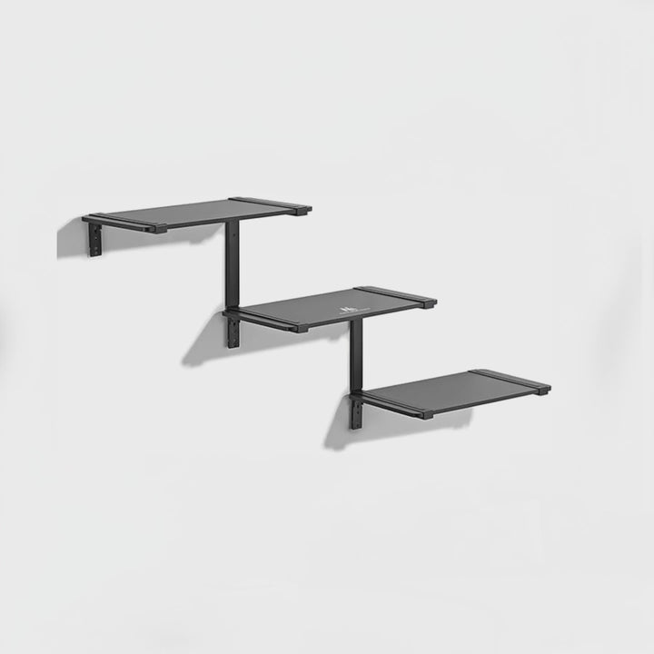 Třípatrové modulární police Maclean, max. 30 kg, MC-974