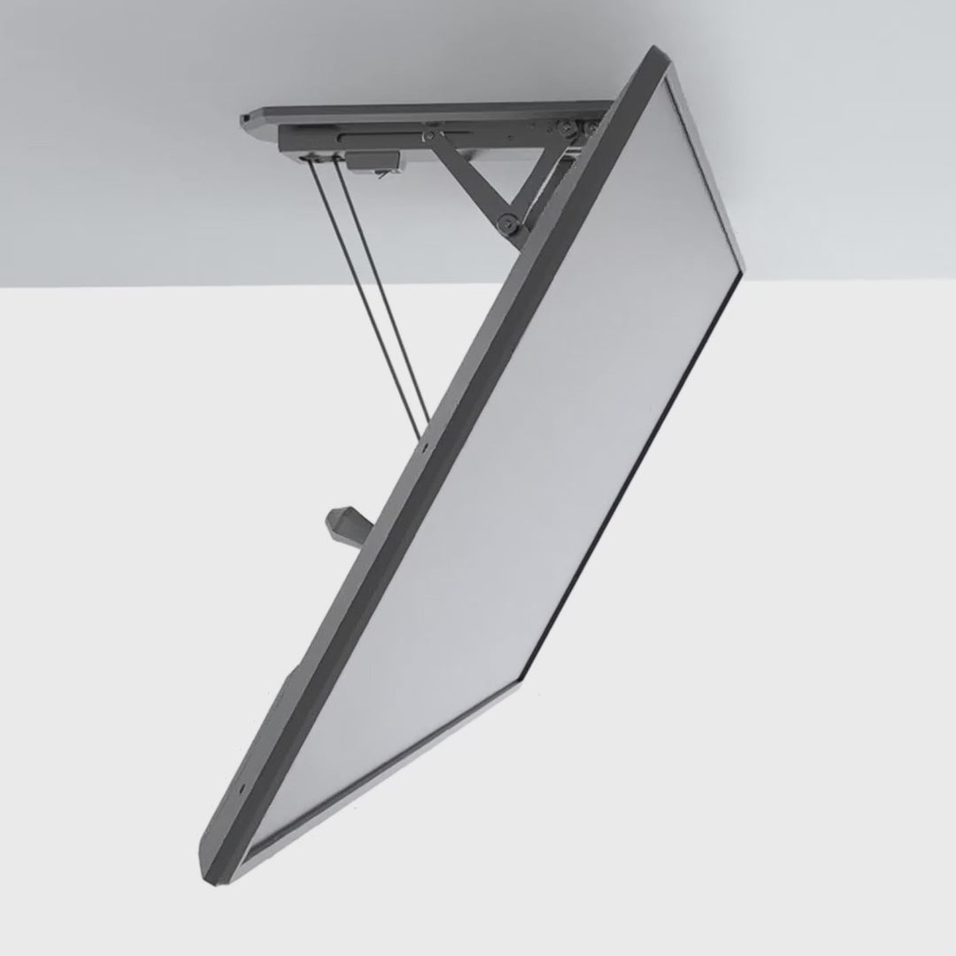 Elektrický stropní televizní držák 32 "-70" 35 kg max. dálkové ovládání Maclean MC-880 max VESA 600x411