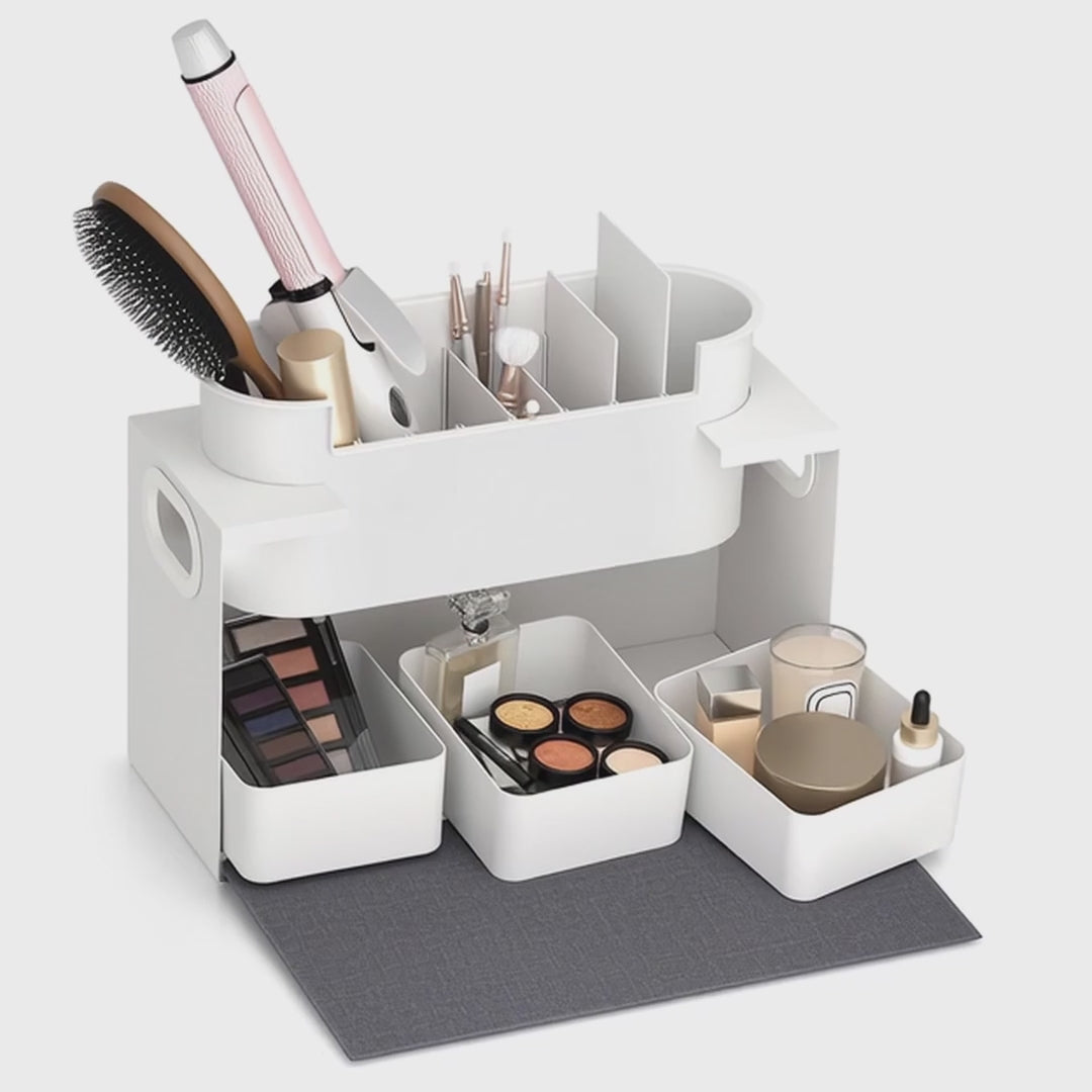 Maclean MC-479 Univerzální organizér na kosmetiku a toaletní potřeby, max. zatížení 8 kg, 367x150x220 mm