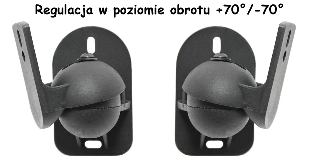 Univerzální držák na stěnu pro montáž reproduktorů Maclean MC-526 2 ks 3,5 kg