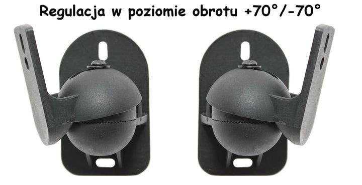Univerzální držák na stěnu pro montáž reproduktorů Maclean MC-526 2 ks 3,5 kg