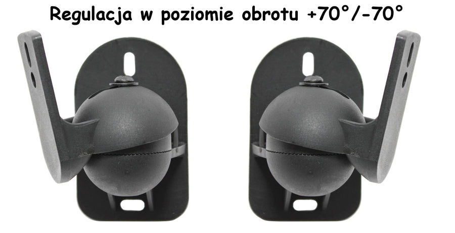 Univerzální držák na stěnu pro montáž reproduktorů Maclean MC-526 2 ks 3,5 kg