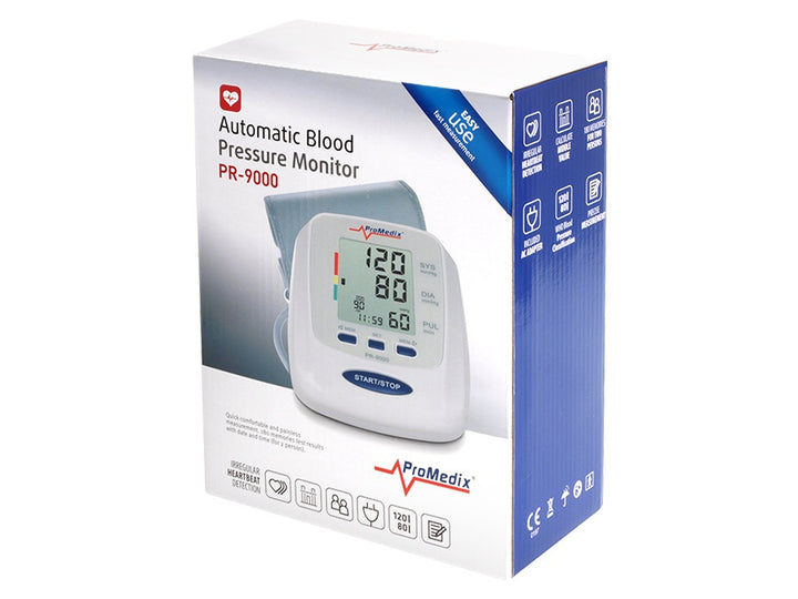 Promedix PR9000 elektronický monitor krevního tlaku