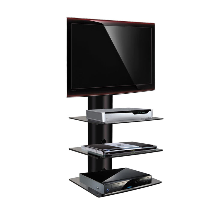 Trojitá police pro DVD / tuner / konzolu D-51 Art 543x355x445mm