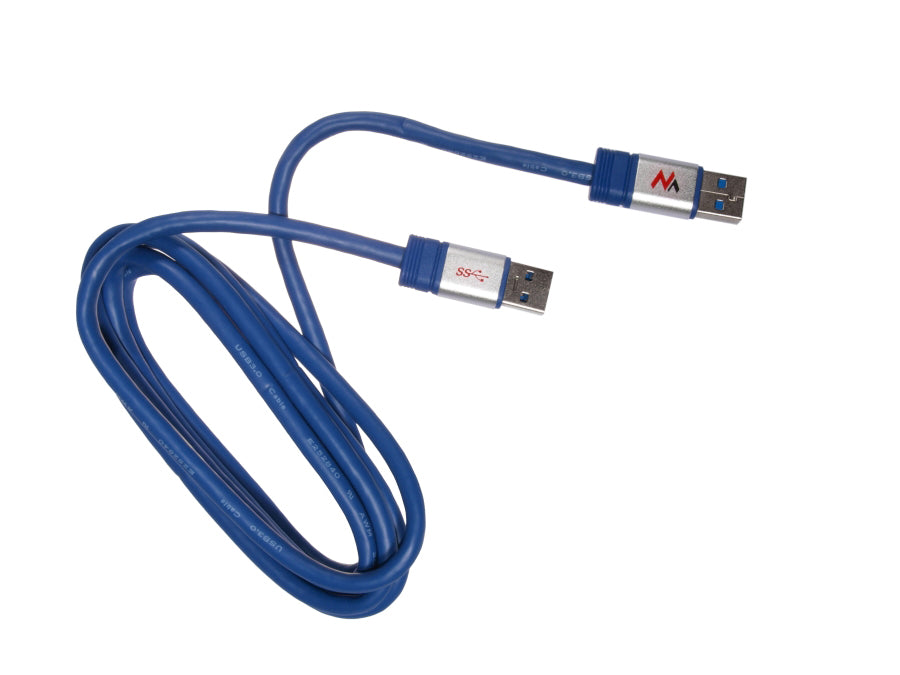 Prodlužovací kabel zakončený konektory typ A USB 3.0 AM - AM 1.8m Maclean MCTV-606