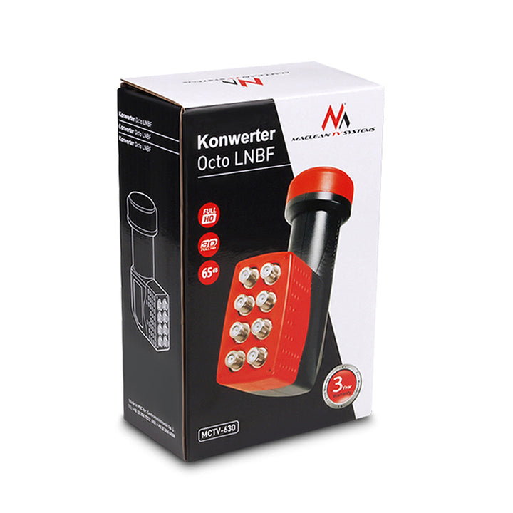 SAT satelitní převodník OCTO 8 ORANGE NC + výstupy