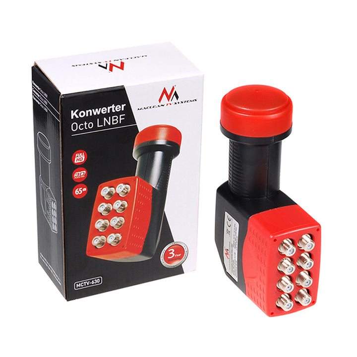 SAT satelitní převodník OCTO 8 ORANGE NC + výstupy