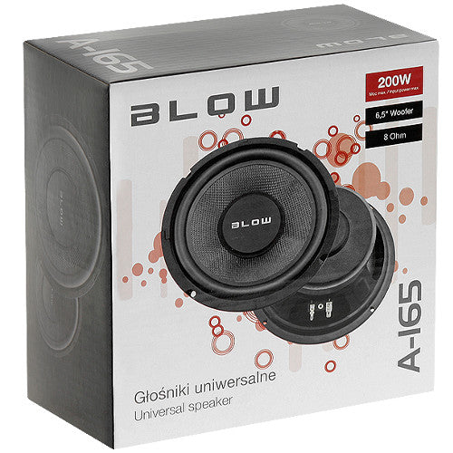 Reproduktor do auta A-165 200W 8Ohm 6,5 "Blow 1 kus