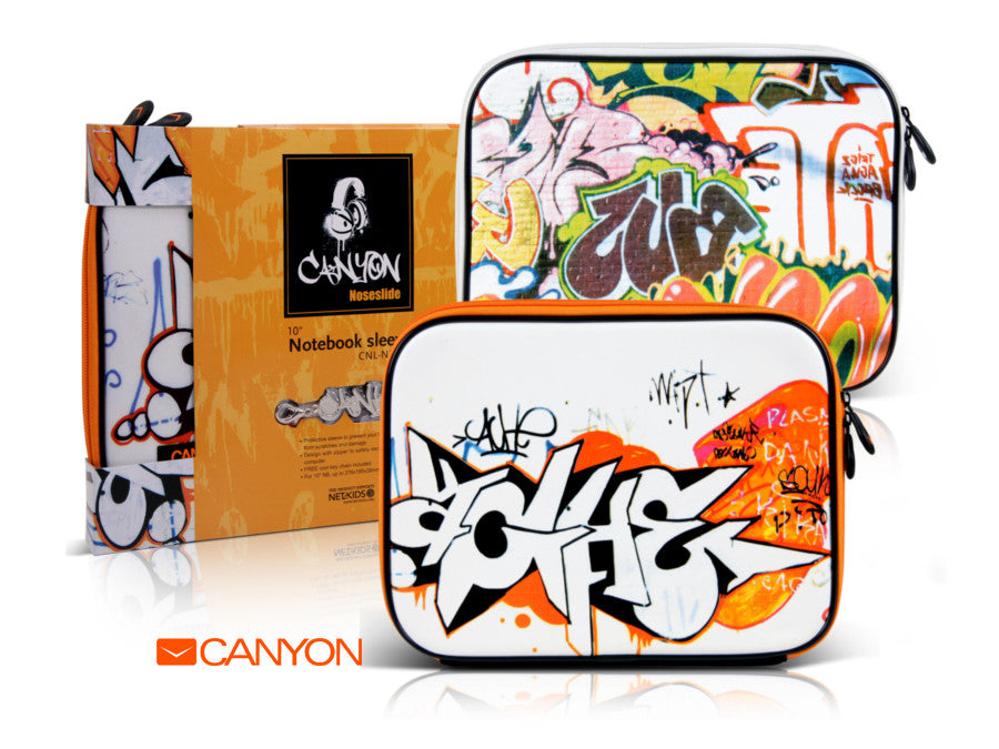 Pouzdro na notebook 10 "NB03B Canyon Graffitti