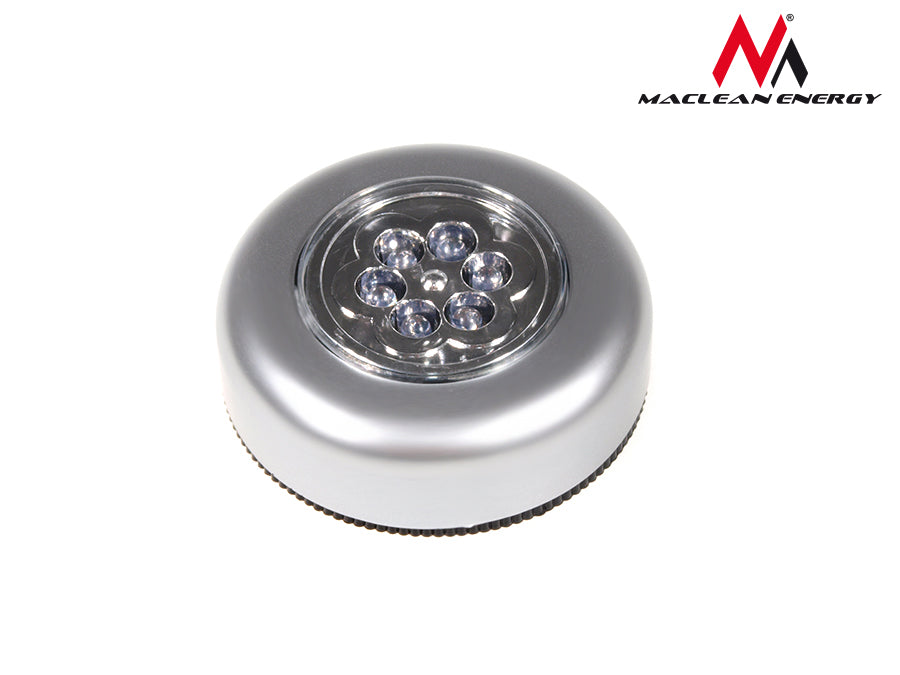 Samolepící lampička 6xLED MCE27 užitečná v každém domě, suterénu nebo garáži Maclean