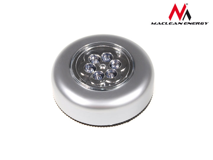 Samolepící lampička 6xLED MCE27 užitečná v každém domě, suterénu nebo garáži Maclean