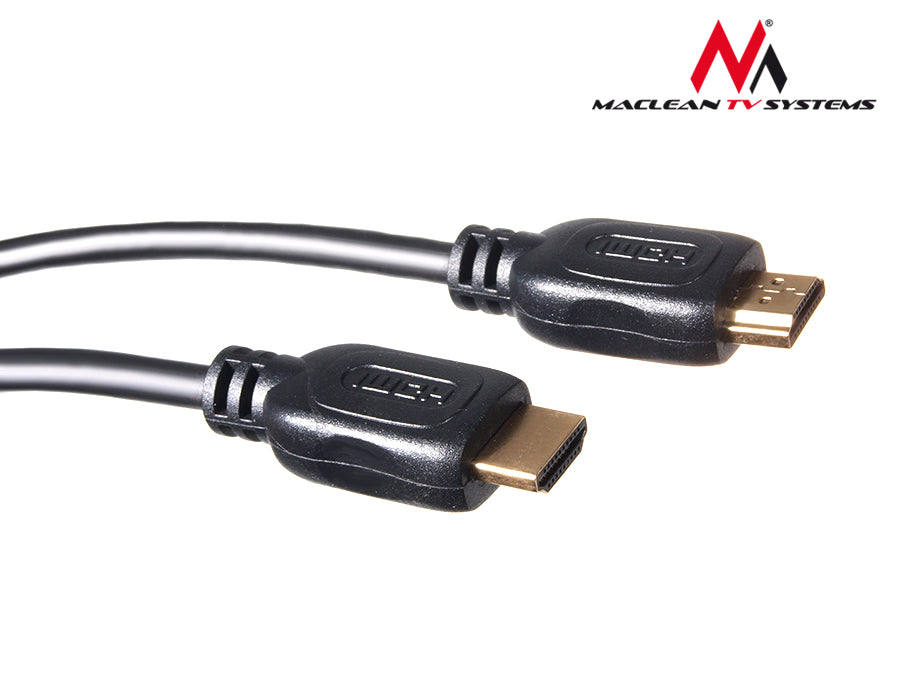 Kabel HDMI v1.4 1,5m Maclean MCTV AA-634 je ideální pro připojení všech zařízení