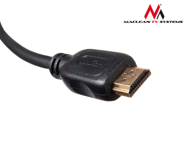 Kabel HDMI v1.4 1,5m Maclean MCTV AA-634 je ideální pro připojení všech zařízení