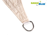 Sluneční stínící plachta na zahradu UV polyester 4x4 m GreenBlue GB504