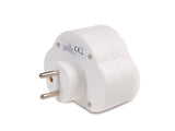 Proudová zásuvka Maclean, s vypínačem, x2, max. 3680W, MCE31