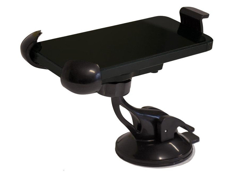 pro telefon, MP3, MP4, GPS, PDA - rukojeť má volné nastavení ve všech směrech a maximální vzdálenost 13,5 cm