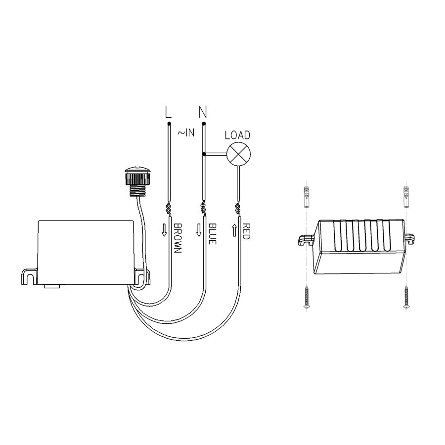 Pasivní snímač soumraku s externí sondou 2300 W Maclean Energy MCE34 (AWZ)