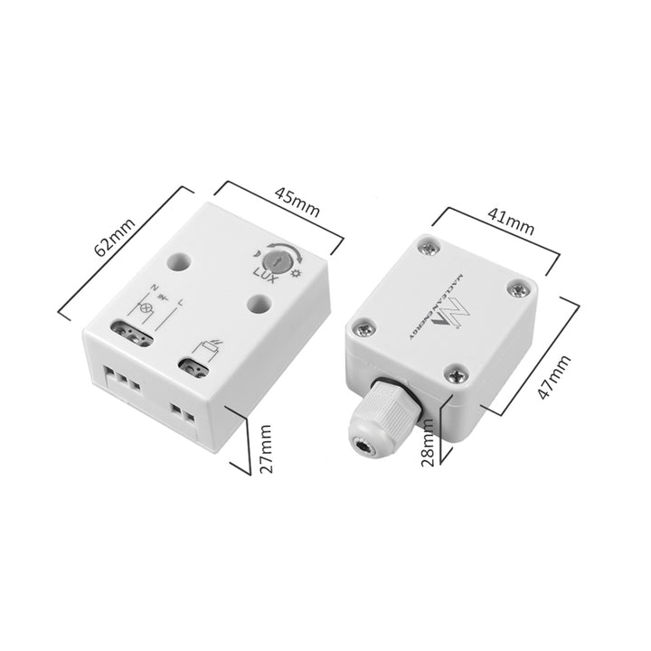 Senzor soumraku s externí sondou max 3450W Maclean Energy MCE35