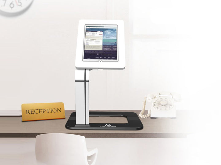 Stolní stojan, reklamní držák pro tablet, s blokádou Maclean MC-644 9,7 "-10,1" - univerzální
